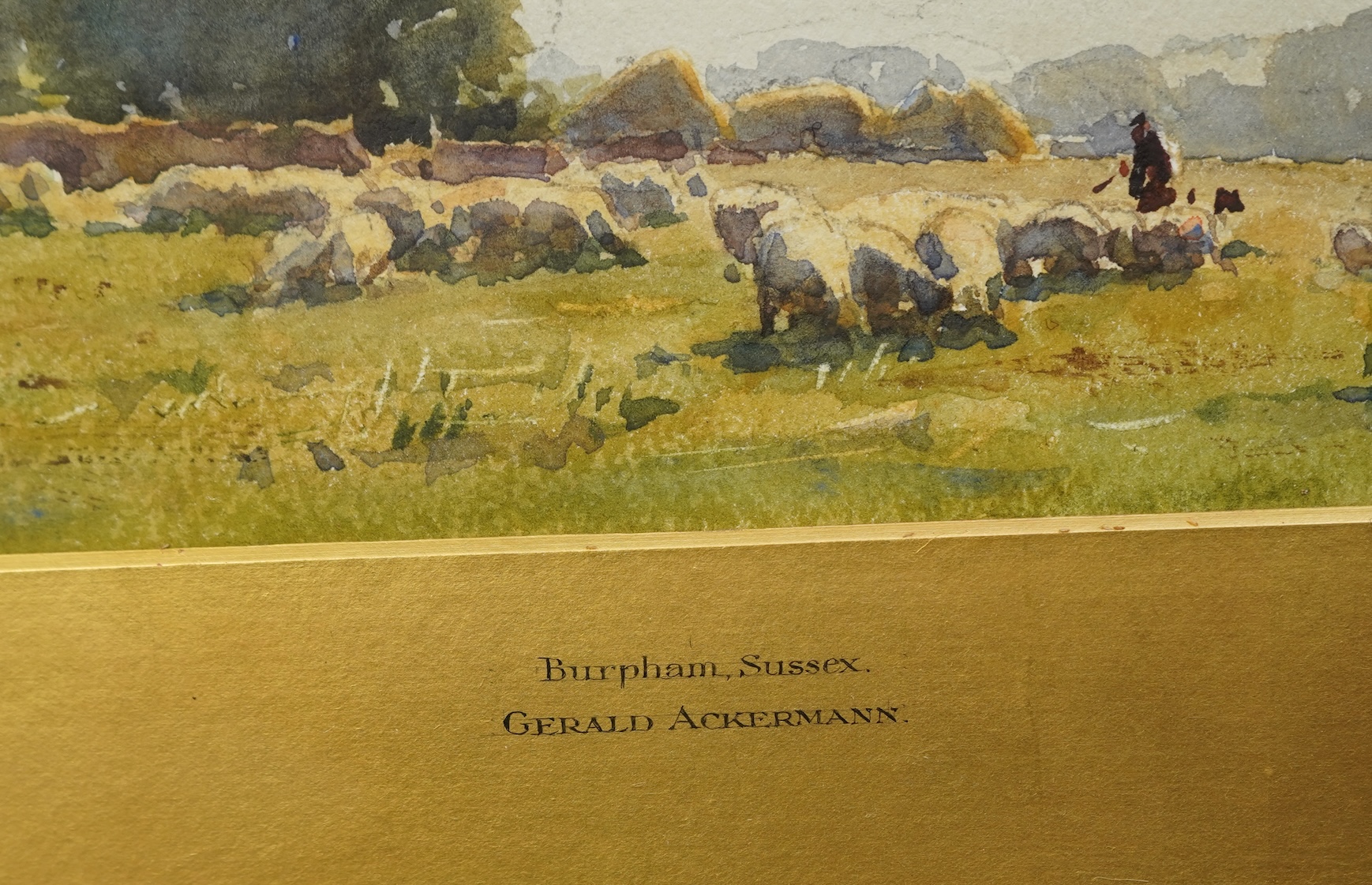 Gerald Ackermann (1876-1960), Burpham, Sussex